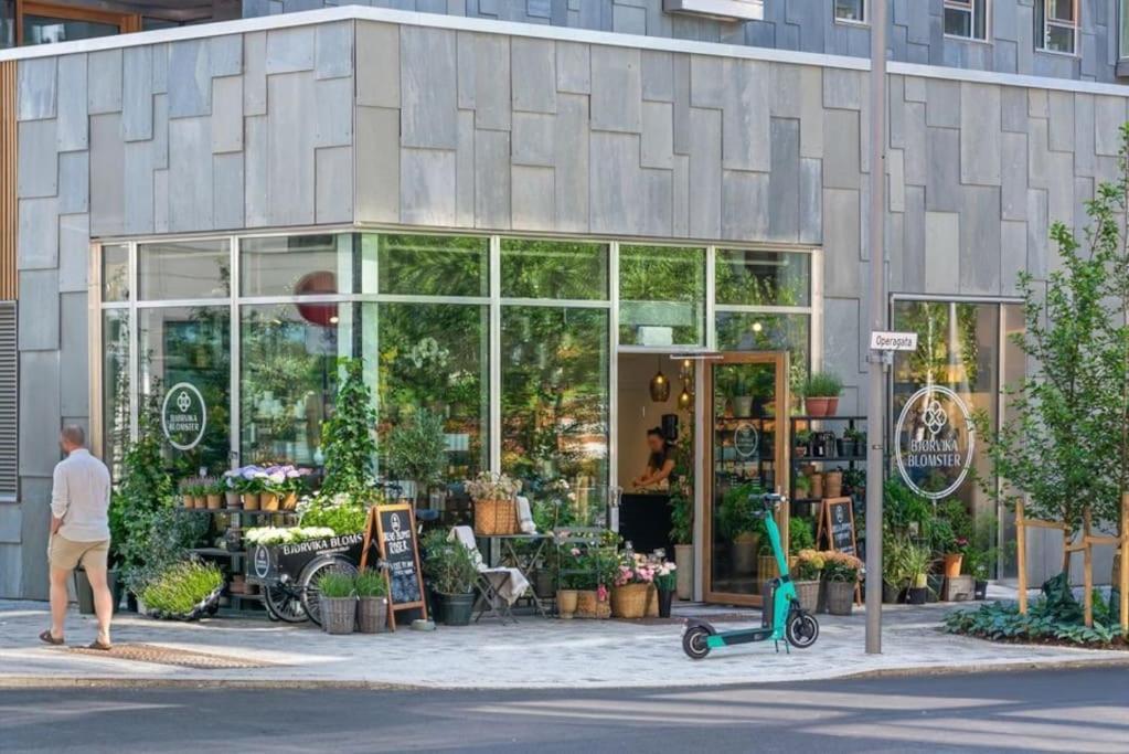 Bjorvika - Chic Apartment In Oslo Center Екстер'єр фото